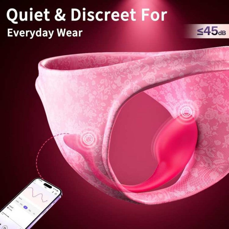 App-controlled vibrating egg