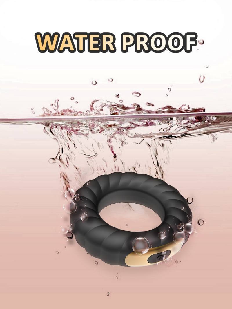 Electric vibrating cock ring