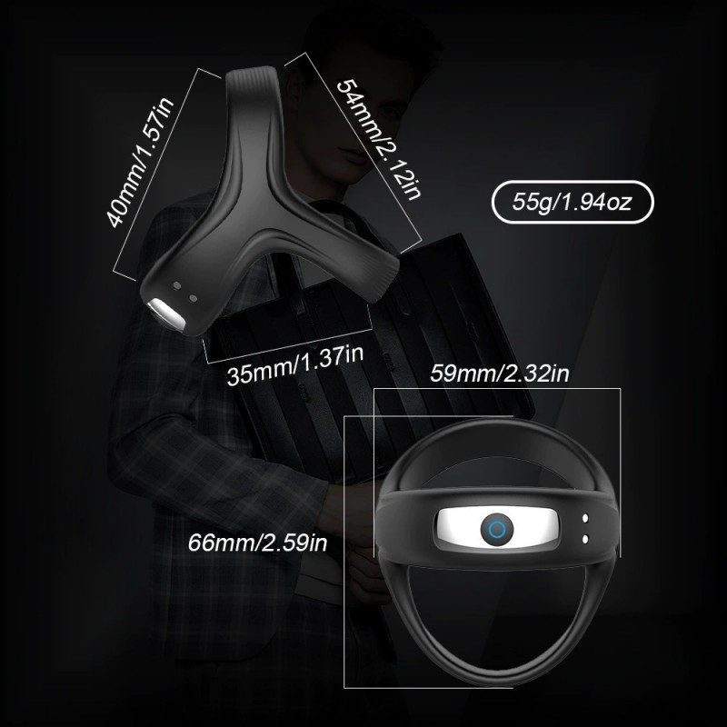Electric vibrating cock ring