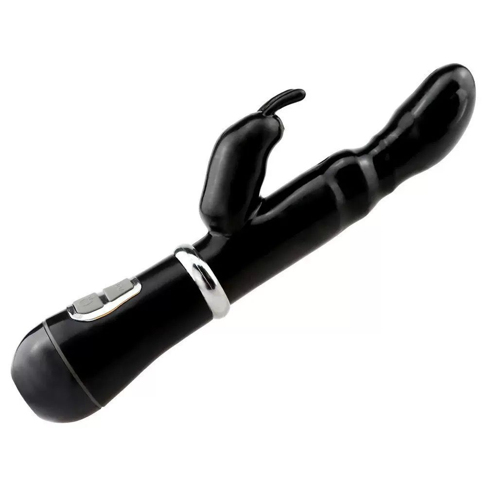 Dual-Stimulation Rabbit Vibrating Massager – Multi-Mode Control, Ergonomic Curved Design & Personal Comfort