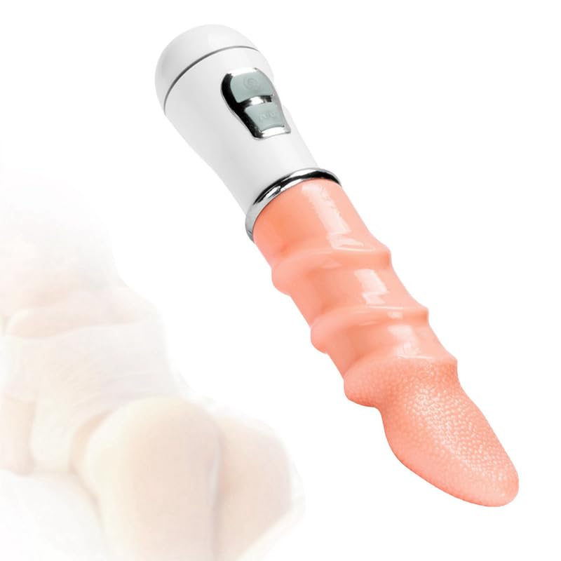 USB Rechargeable Textured Vibrating Massager – Soft-Touch Finish, Dual-Button Control & Ergonomic Curved Design