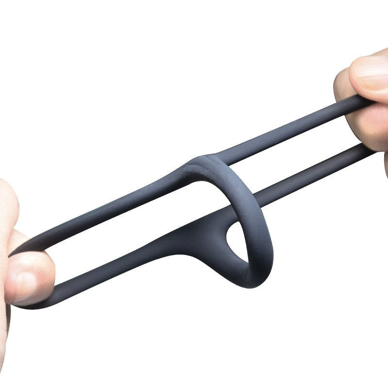 Triangular locking ring for ejaculation control