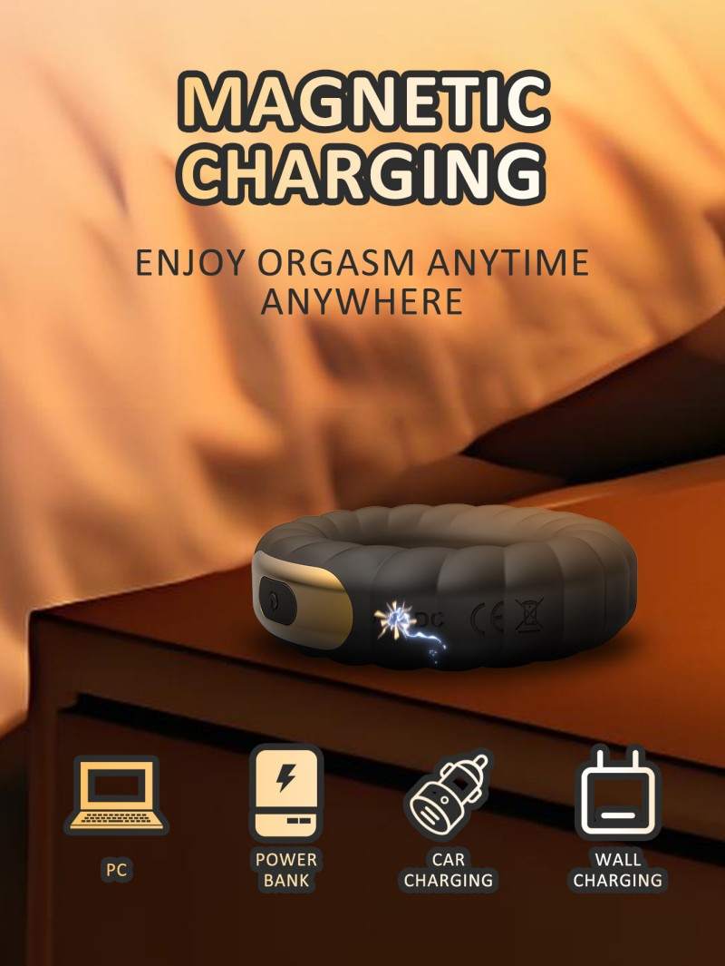Electric vibrating cock ring