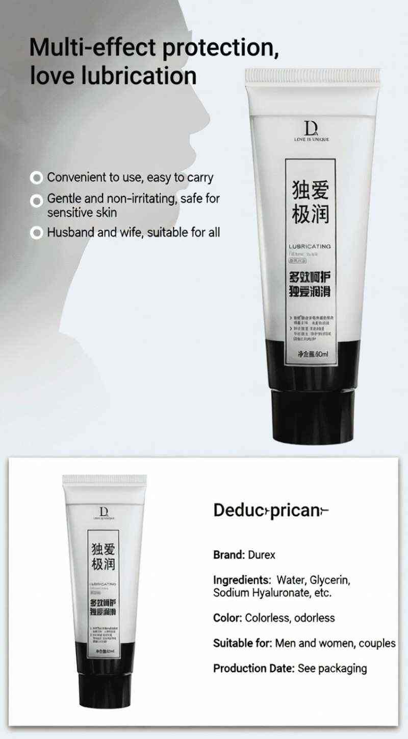 60ml Water-Soluble Lubricant